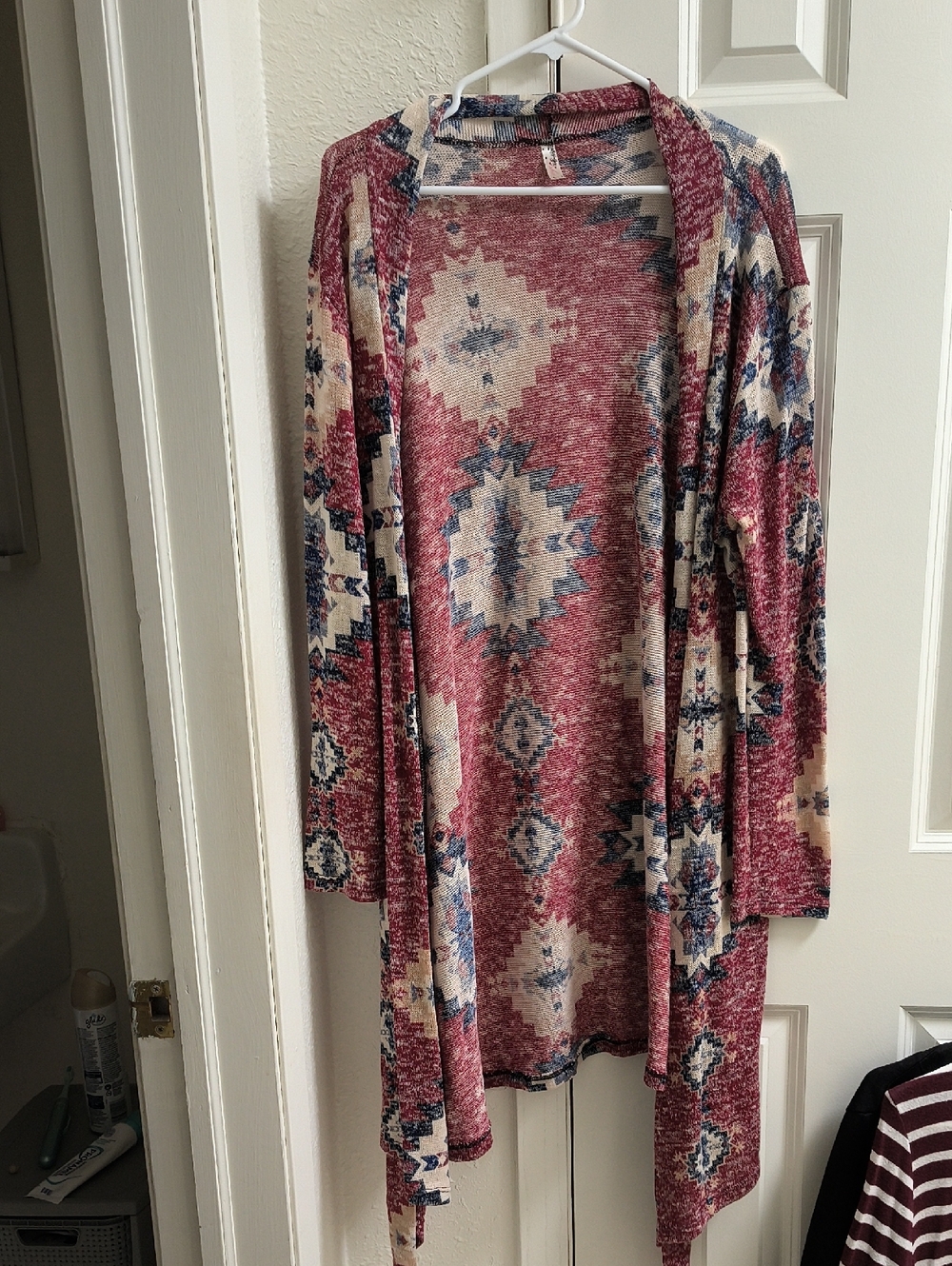 Aztec Print Cardigan